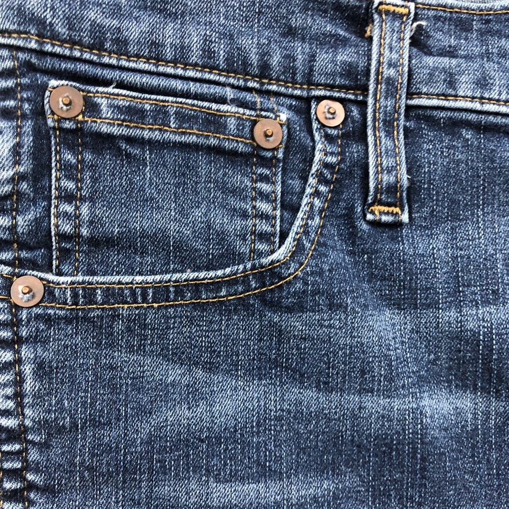 Madewell 10" High-Rise Skinny Blue Jeans Womens 29 Medium Wash Cotton Blend - Picture 7 of 14